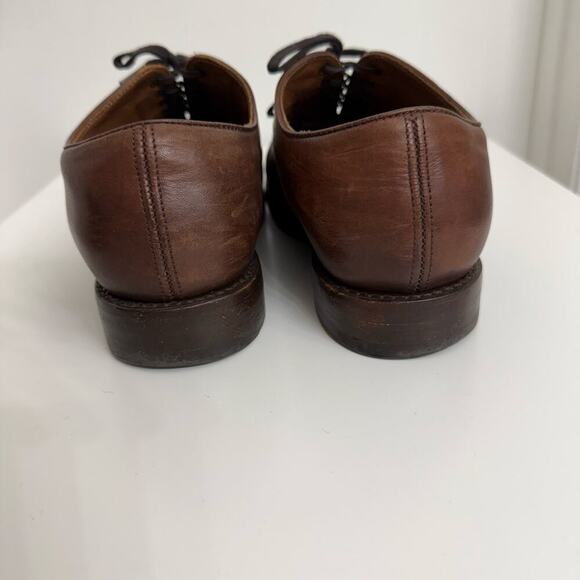 Thursday Boot Co. Executive Cap Toe Oxford Dress Shoes Brown Leather Mens Sz 8.5